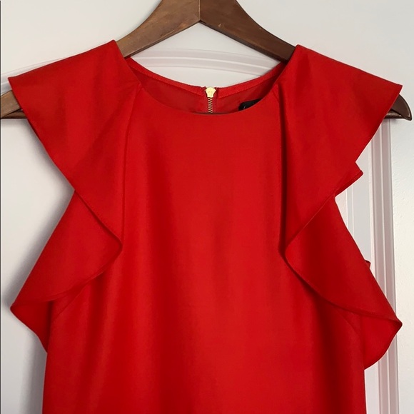 J Crew elegant red dress - Picture 2 of 6